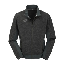 Maul Fleece Jacket Falzeben 2XT-Hybrid (Structured Fleece, breathable) black/anthracite grey Men